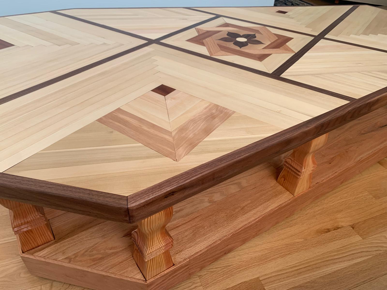 Table top fill in wood gaps for hard wax oil finish? NC Woodworker