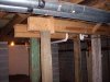 Wood Post Under Floor 004a.JPG