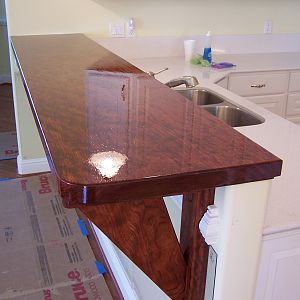 Bubinga Countertop