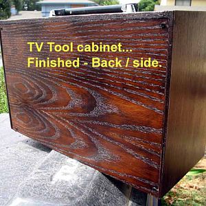 Tool Chest from old TV cabinet