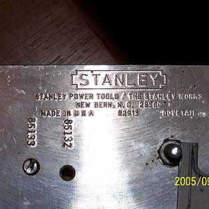 Stanley Dovetailing Jig