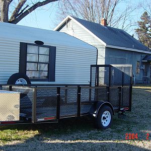 5' x 12' utility trailer/wood hauler