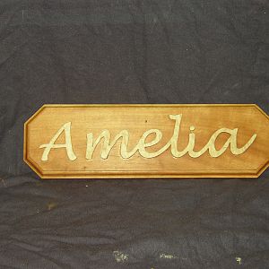 Name plate for my niece