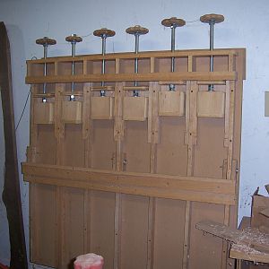 Clamping station