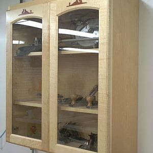 Inlayed Shop Cabinets