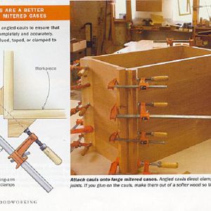 Miter Joint Clamping Method