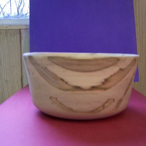 First turned bowl