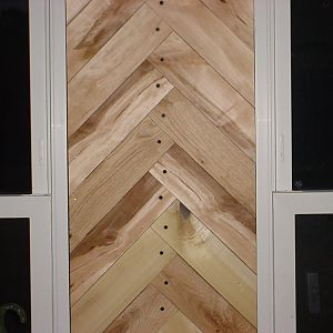 homemade paneling