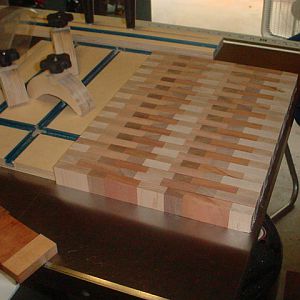 1st Cutting Board - WIP