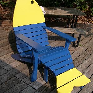 Adirondack Fish Chair