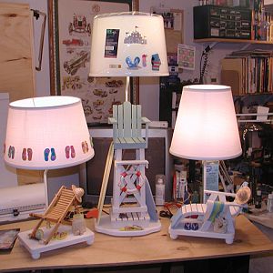 Shore lamps - group