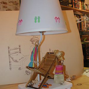 Girls room lamp