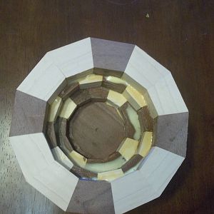 First Segmented Bowl  Top view
