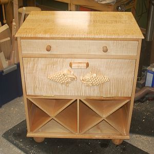 Maple cabinet
