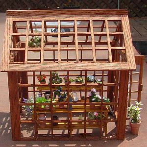 Miniature greenhouse