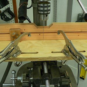 Locking hold-down clamps