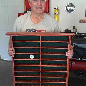Golf Ball Display Case - With Customer