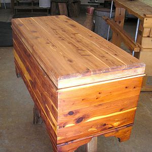 Cavalier deals wood chest