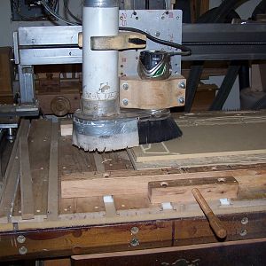 CVC-06 CNC Router at Work