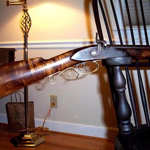 Hawken Squirrel Rifle and Sackback