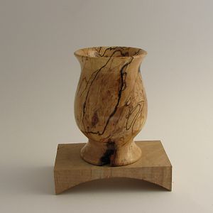Spalted Maple Goblet