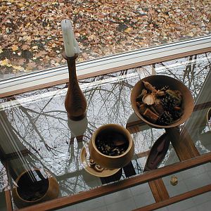 Candle holder and Two Bowls