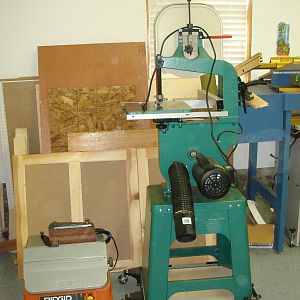 Ridgid OSS and Grizzly G0555 Bandsaw