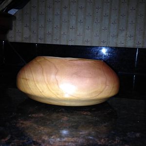 Live edge Pear bowl
