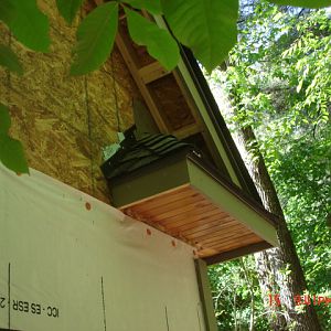 cornice return on back gable