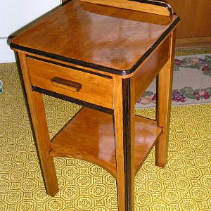 Ash Wood End Table