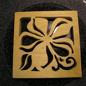 Oak Wood Kitchen Trivet