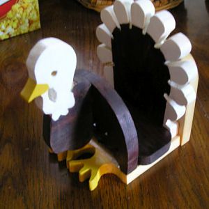 Turkey Napkin Holder