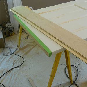Cutoff Door Length with guide and Skilsaw