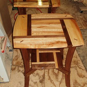 End Tables 2nd coat