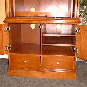 Television Entertainment Cabinet