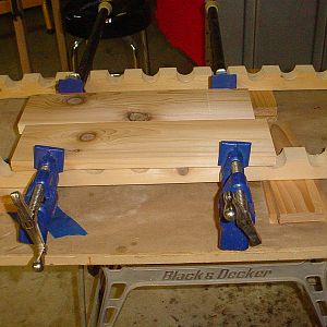 Pipe Clamp Rack