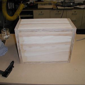 Assembled lower part of box