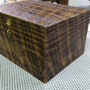 Rough sawn box