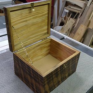 Rough sawn box