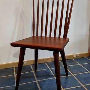 Walnut Windsor Chair