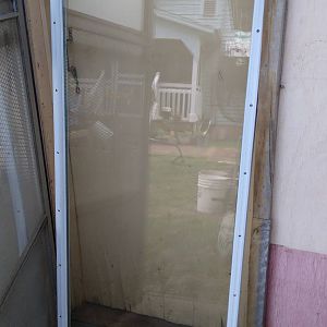 Door glass