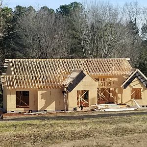 New House Progress Dec 31 2017 Rear