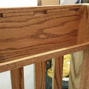 oak end table build