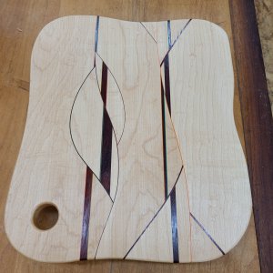 Quilted Cutting Board #1