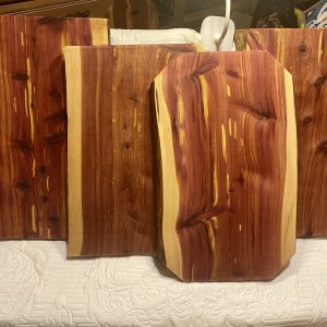 Cedar Cutting Boards