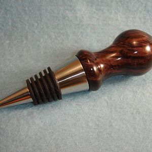 East India Rosewood Bottlestopper