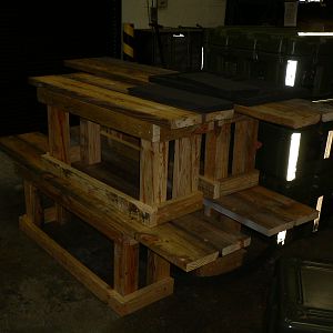 Wood Benches