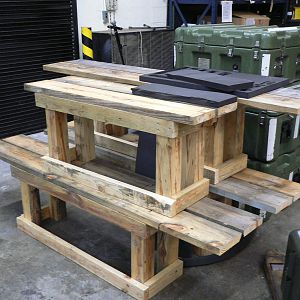 Wood Benches