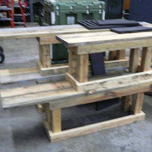 Wood Benches