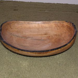 maple nature edge bowl
